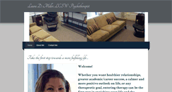 Desktop Screenshot of lauramillerpsychotherapist.com